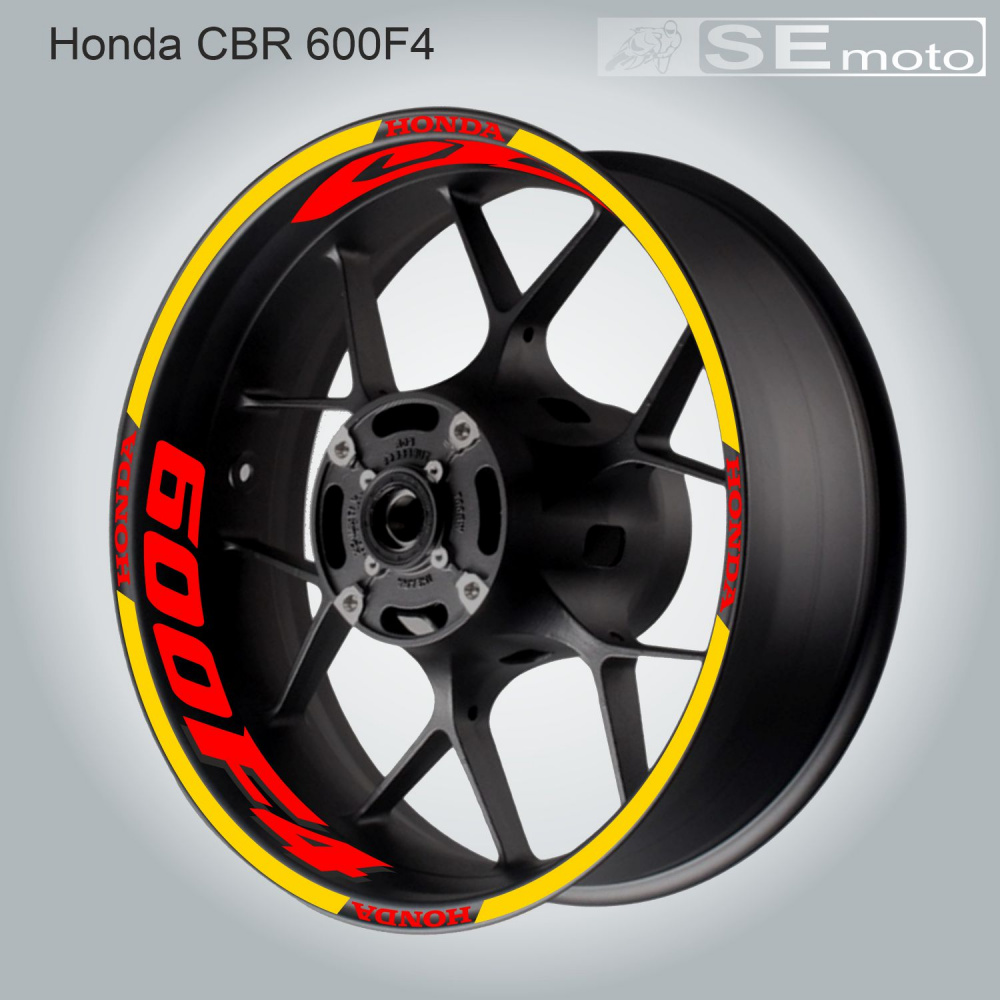 Наклейки на диски Honda CBR F4