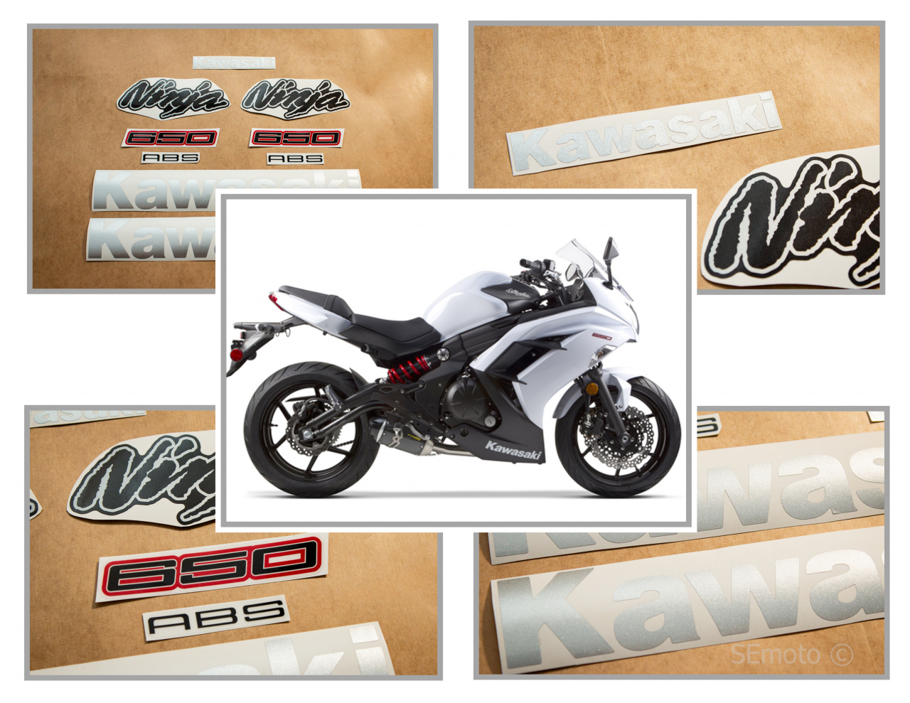 Kawasaki Ninja 650 2015 белый 