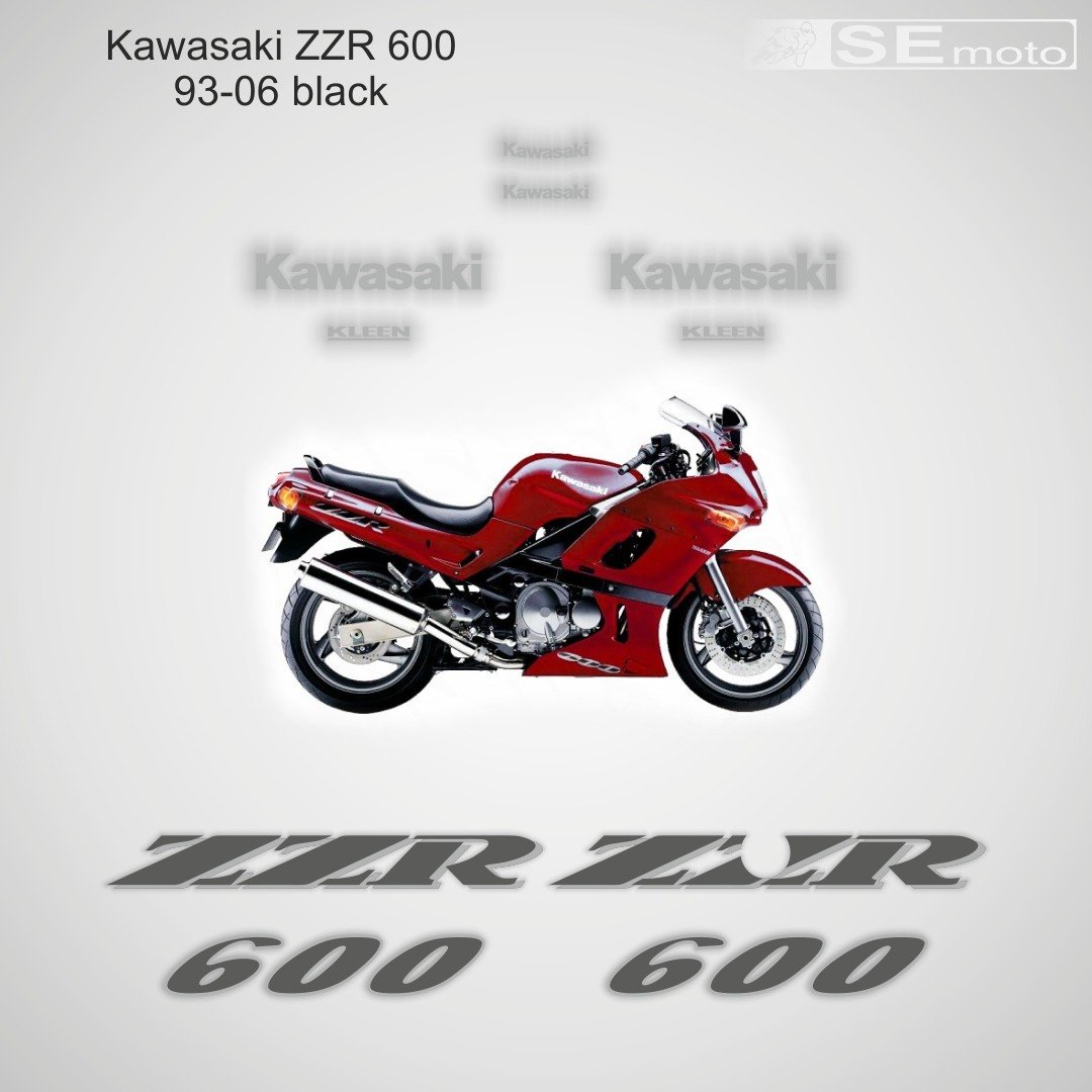 Kawasaki ZZR 600 93-06 RED - фото