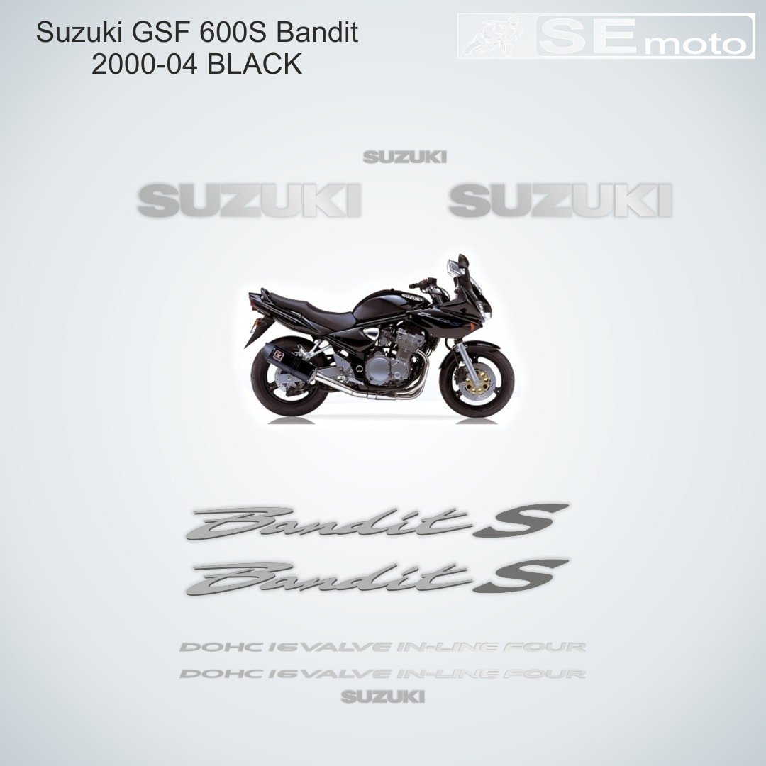 Suzuki GSF 600S Bandit 2000-04 г. черный - фото