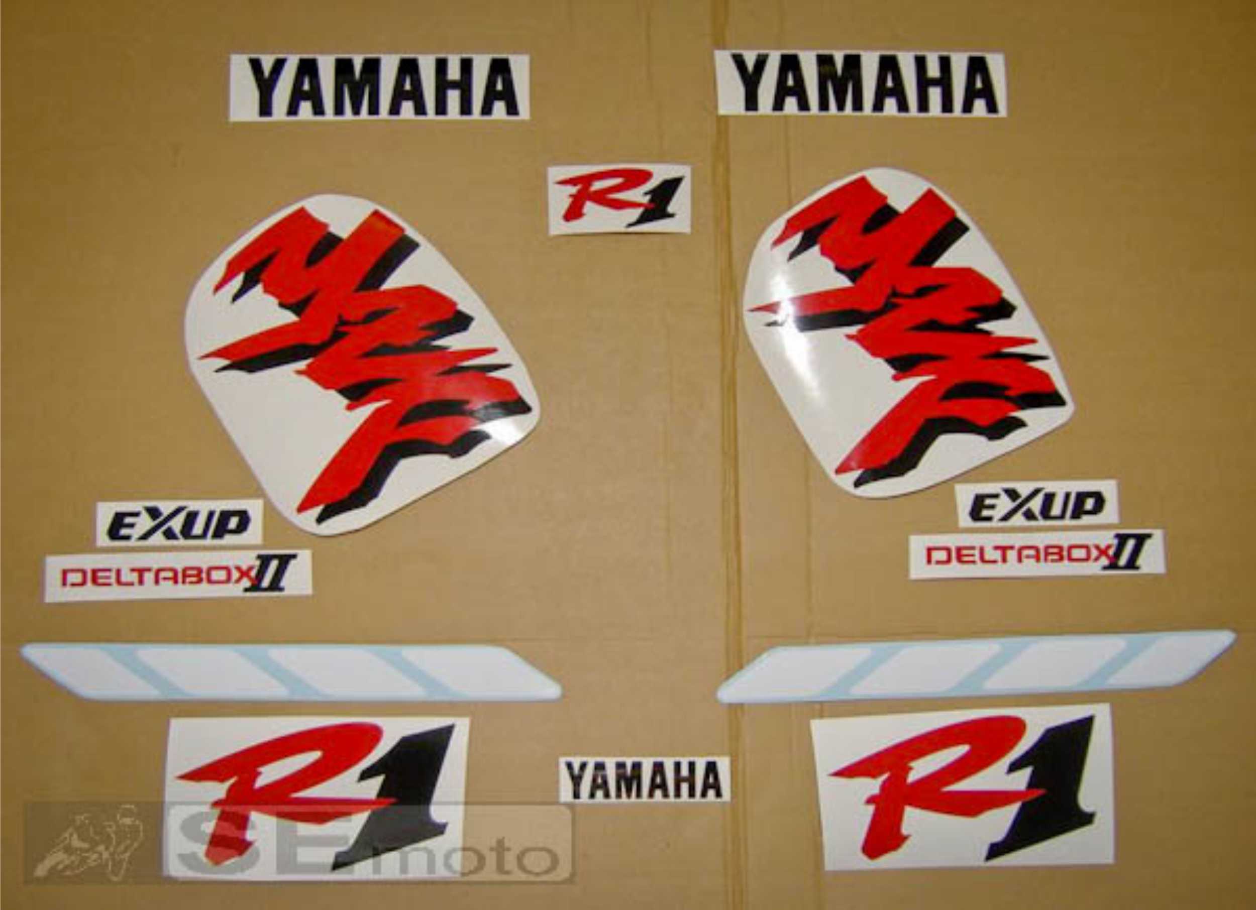 Yamaha YZF-R1 1998 бело-красный - фото2