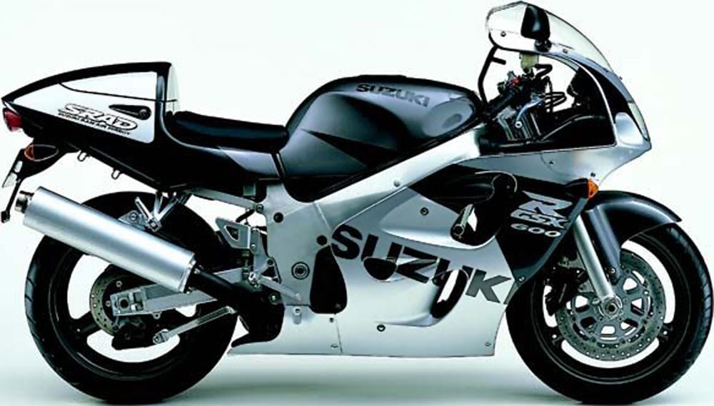Suzuki GSX-R 600 1998 SILVER - фото