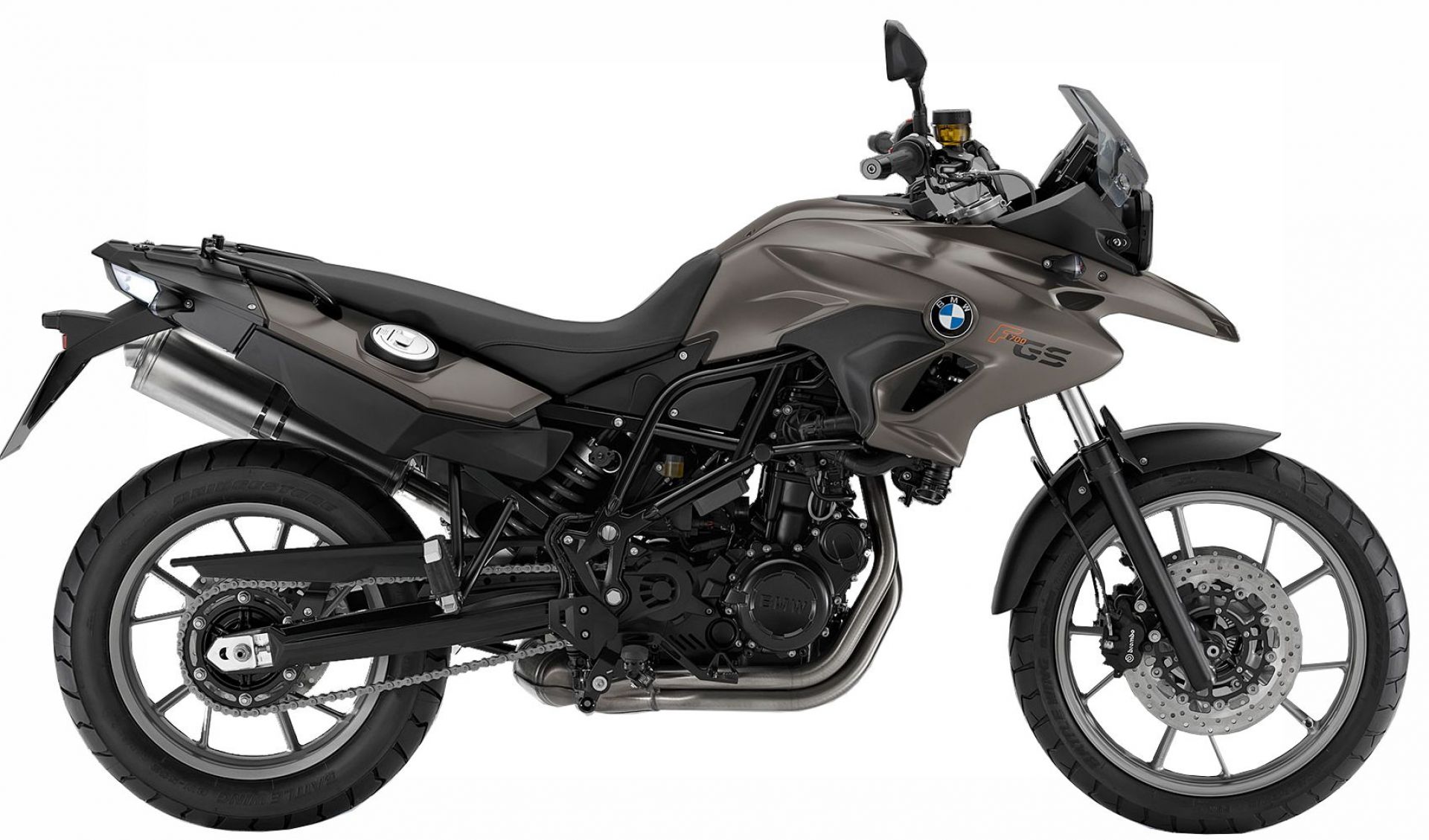Наклейки BMW F 700 GS 2011-2015 графитовый