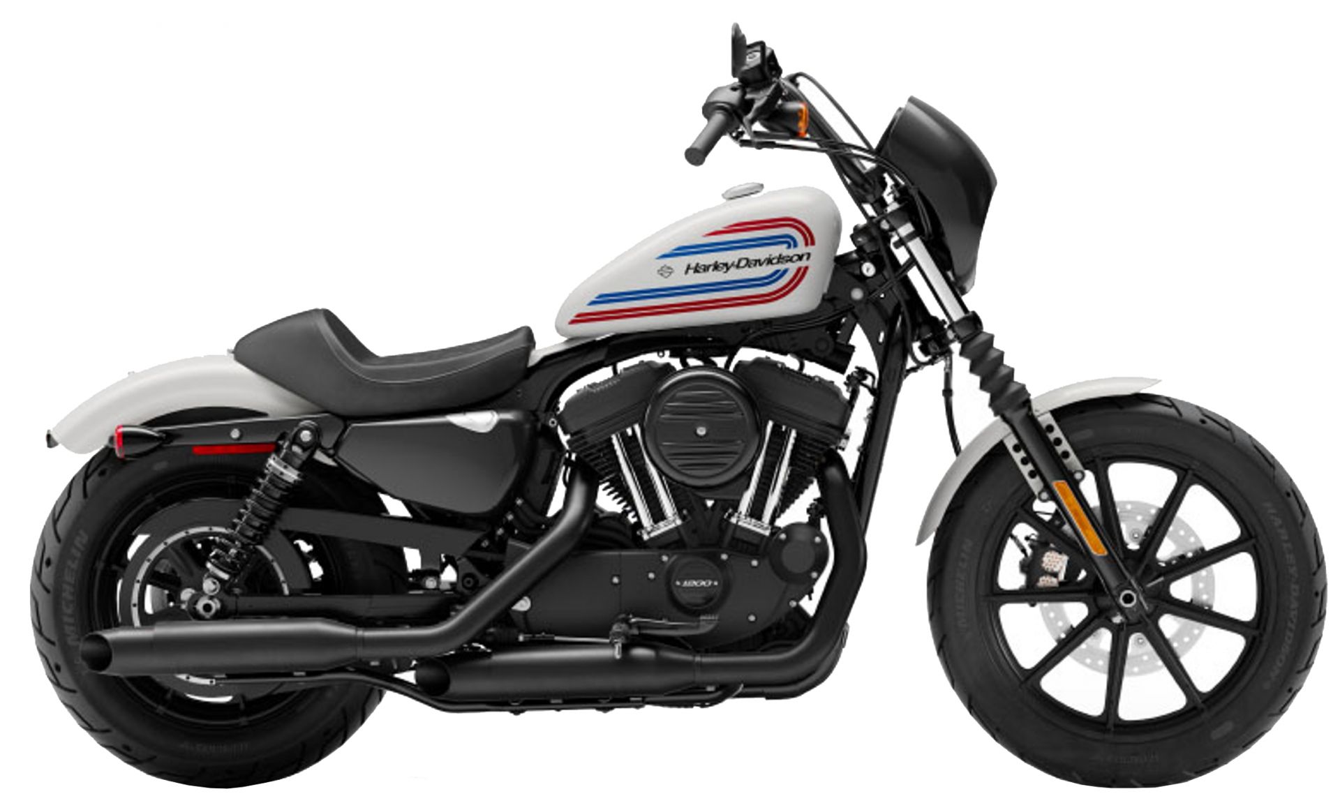 Наклейки HARLEY DAVIDSON XL 1200 IRON 2021 белый